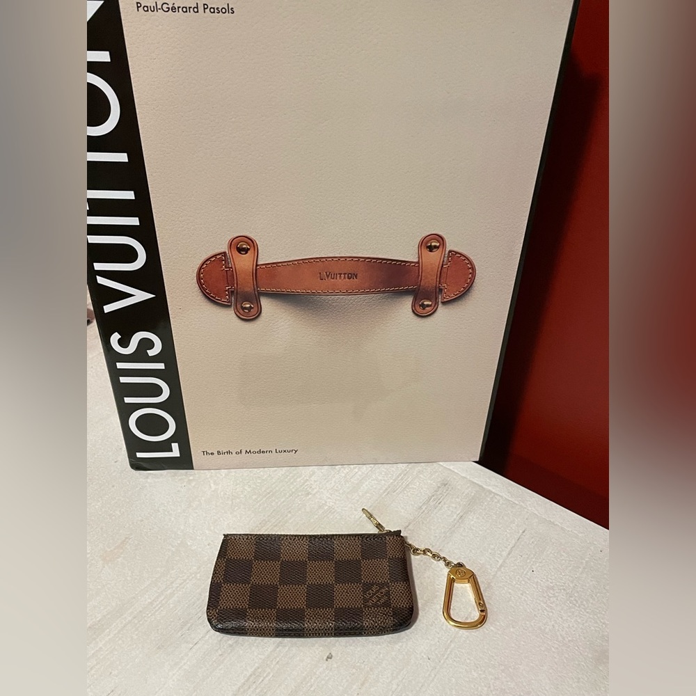 Pochette Cles Damier Ebene